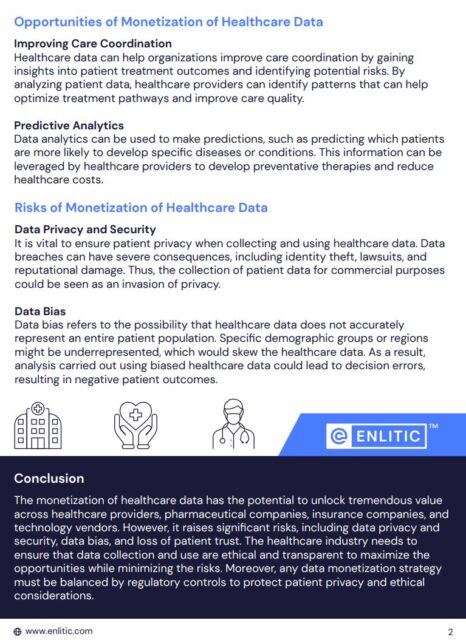 Healthcare Data Monetization PDF