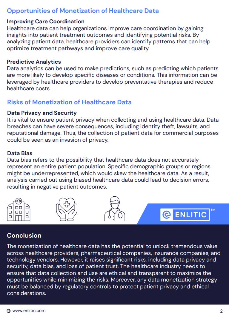healthcare data monetization pdf 2